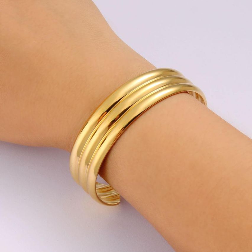 Gold Plating Smooth Women-c 24.4g