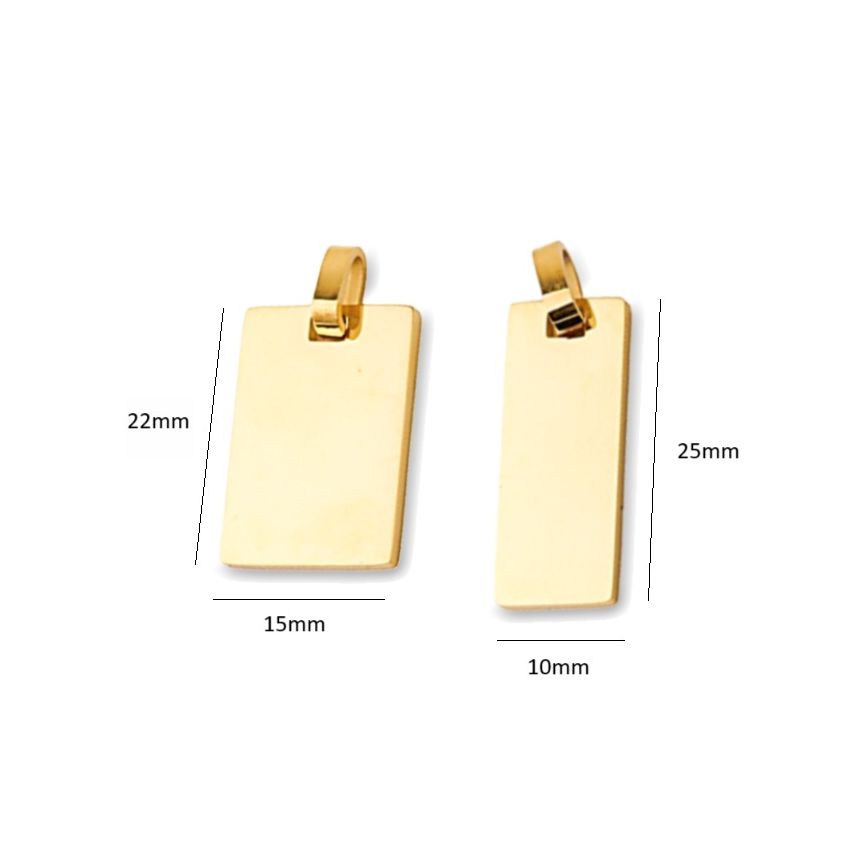 S.Steel Gold Plating With Plate Men-c