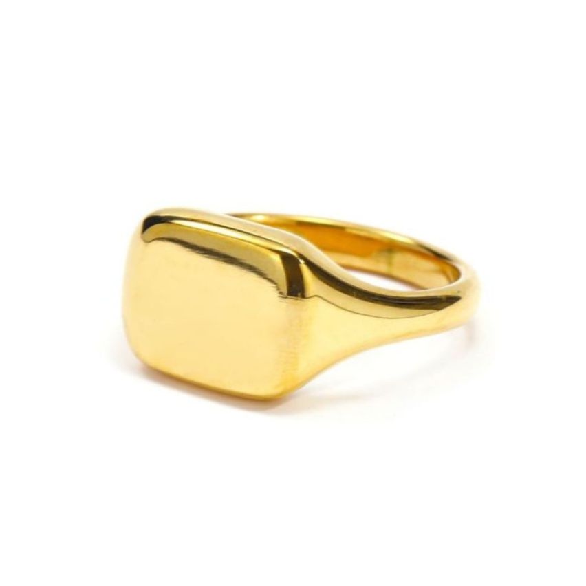 S.Steel Gold Plating With Plate Women-c 5.5g 21x11mmEU54 - ES14 - US7