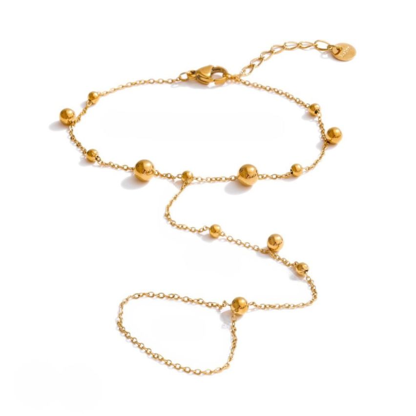 S.Steel Gold Plating Indians Women-c 6g