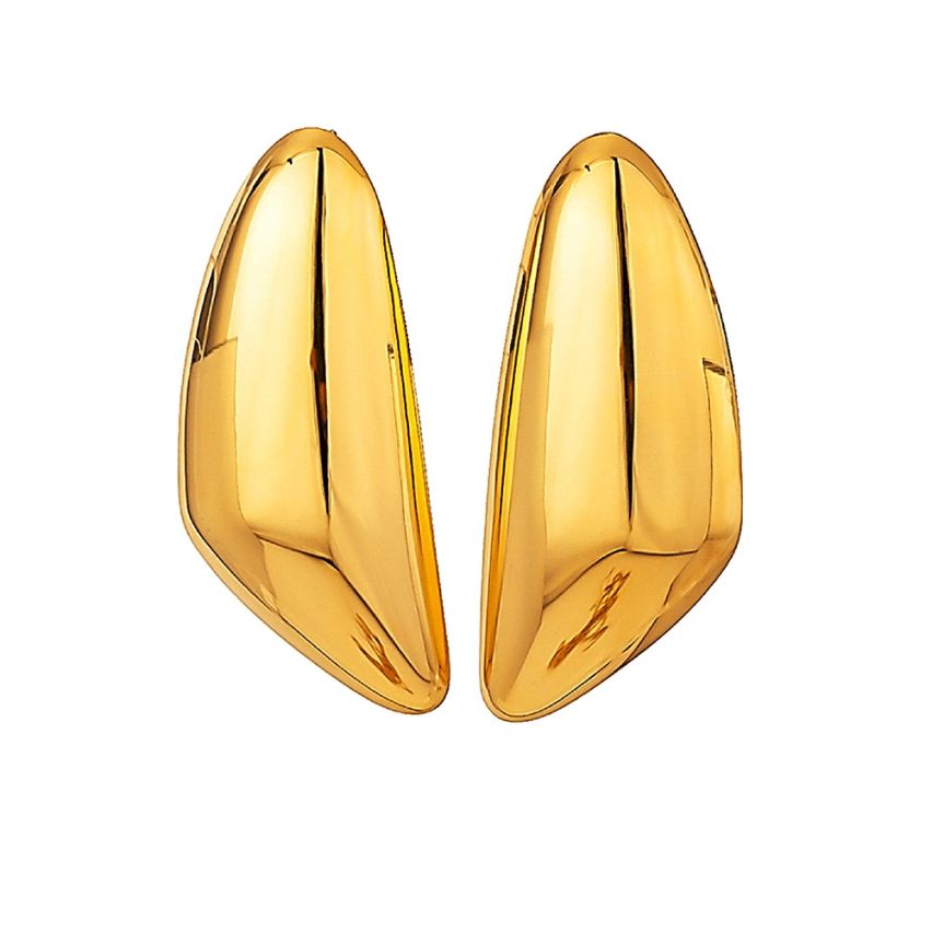 S.Steel Gold Smooth Women-c