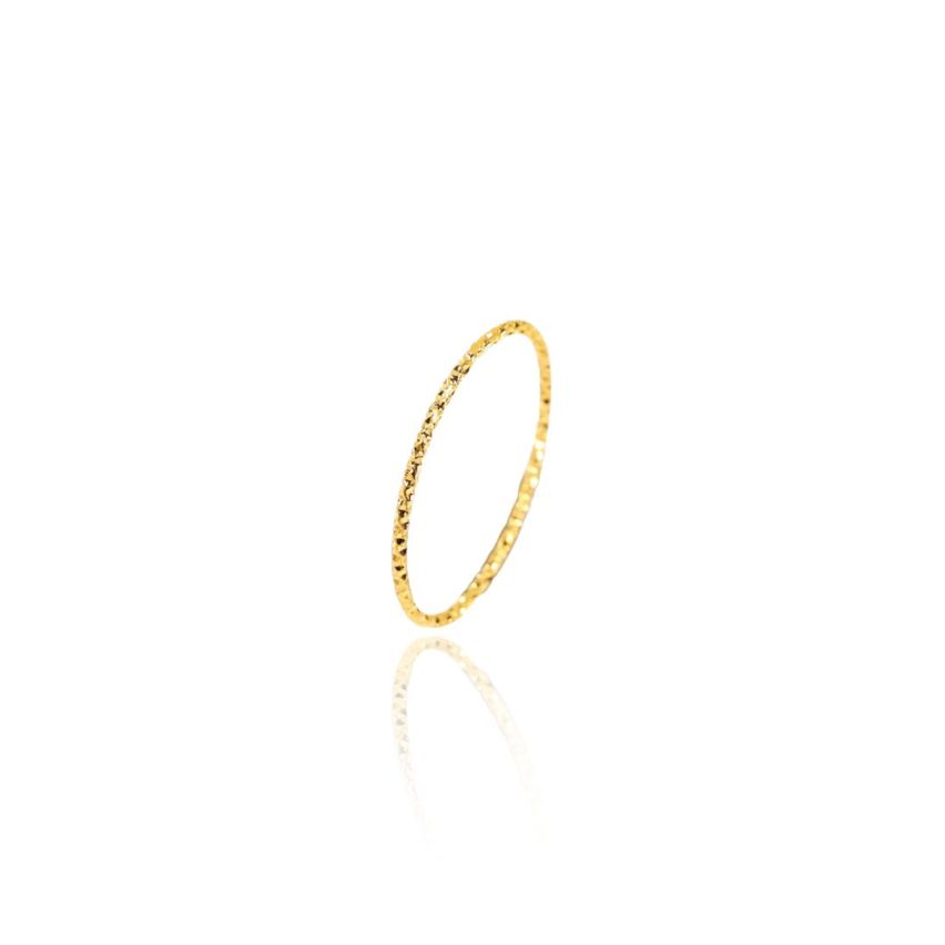 S.Steel Gold Plating Zircon Minimalist Women-c EU57 - ES17 - US8