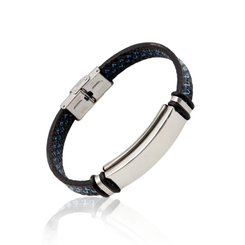 S.Steel Leather Men-c