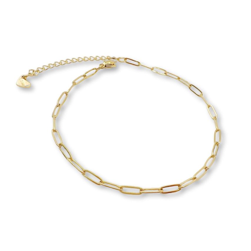 S.Steel Gold Plating Anklets Women-c 5g