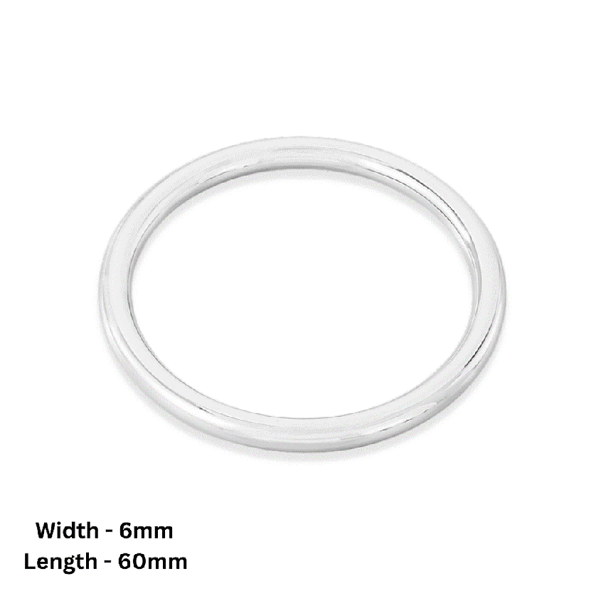 S.Steel Minimalist Women-c 18g 60x6mm