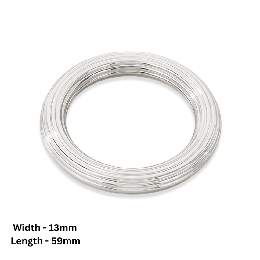 S.Steel Smooth Women-c 46g 59x13mm