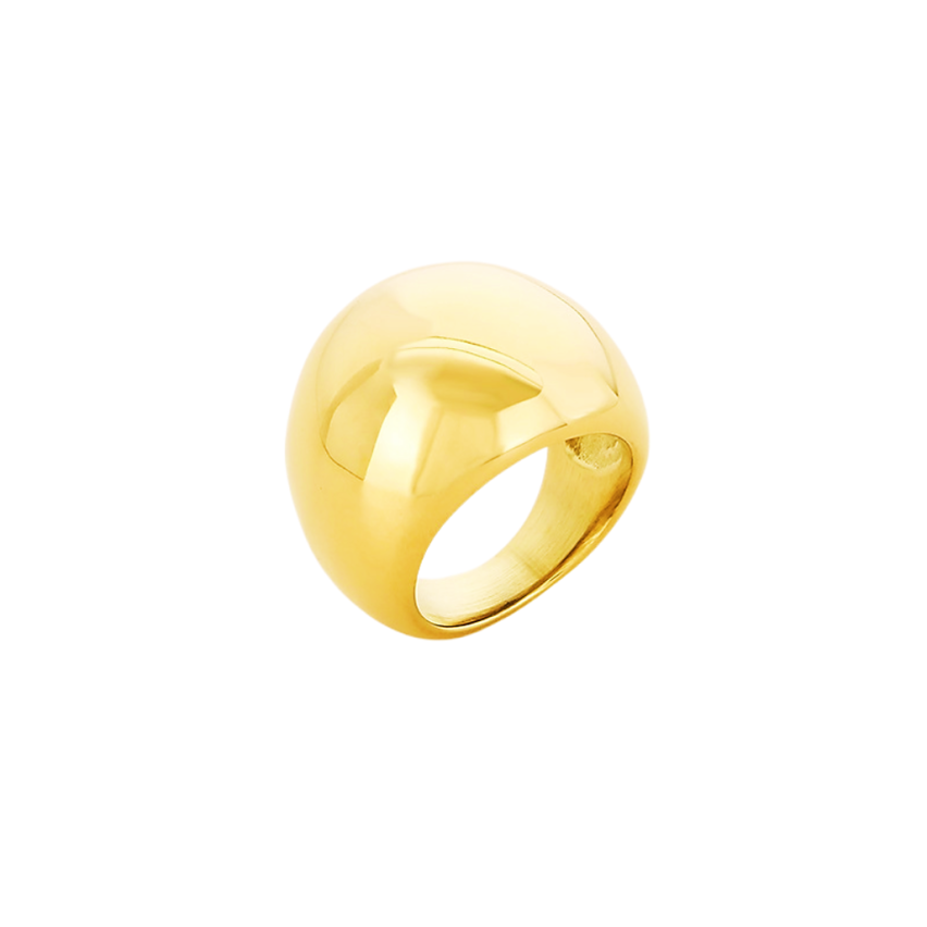 S.Steel New Gold Plating Smooth Women-c 15g EU52 - ES12 - US6