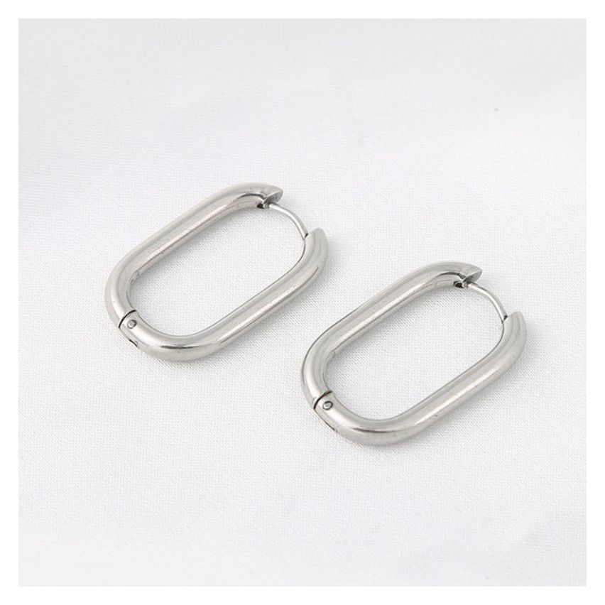 S.Steel S.Steel Hoop c-uone 24x16mm - 3mm