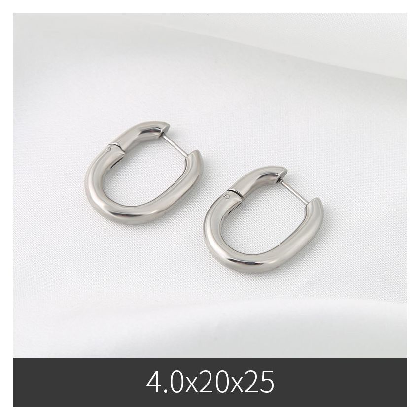 S.Steel S.Steel Hoop c-uone 25x20mm - 4mm