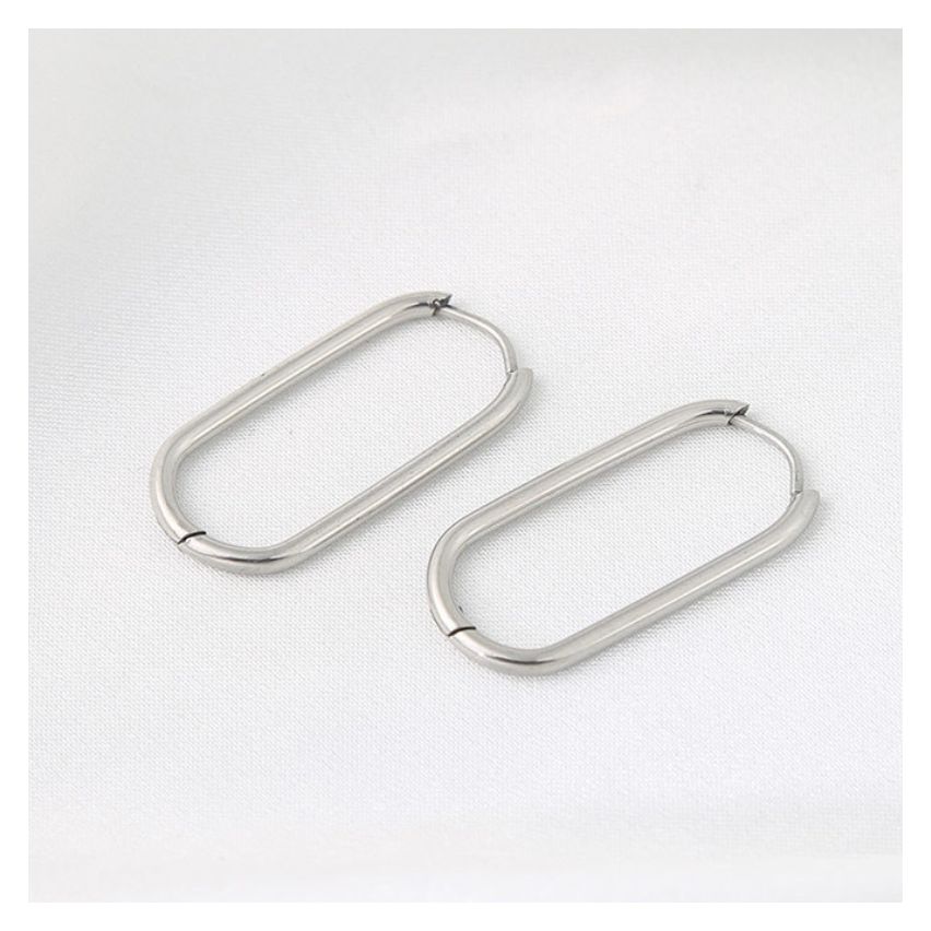 S.Steel S.Steel Hoop c-uone 28.5x14.5mm - 2mm