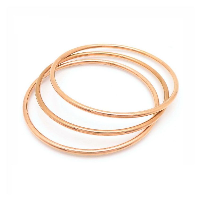 S.Steel New Rose gold Plating Sets Women-c 10g 65x4mm