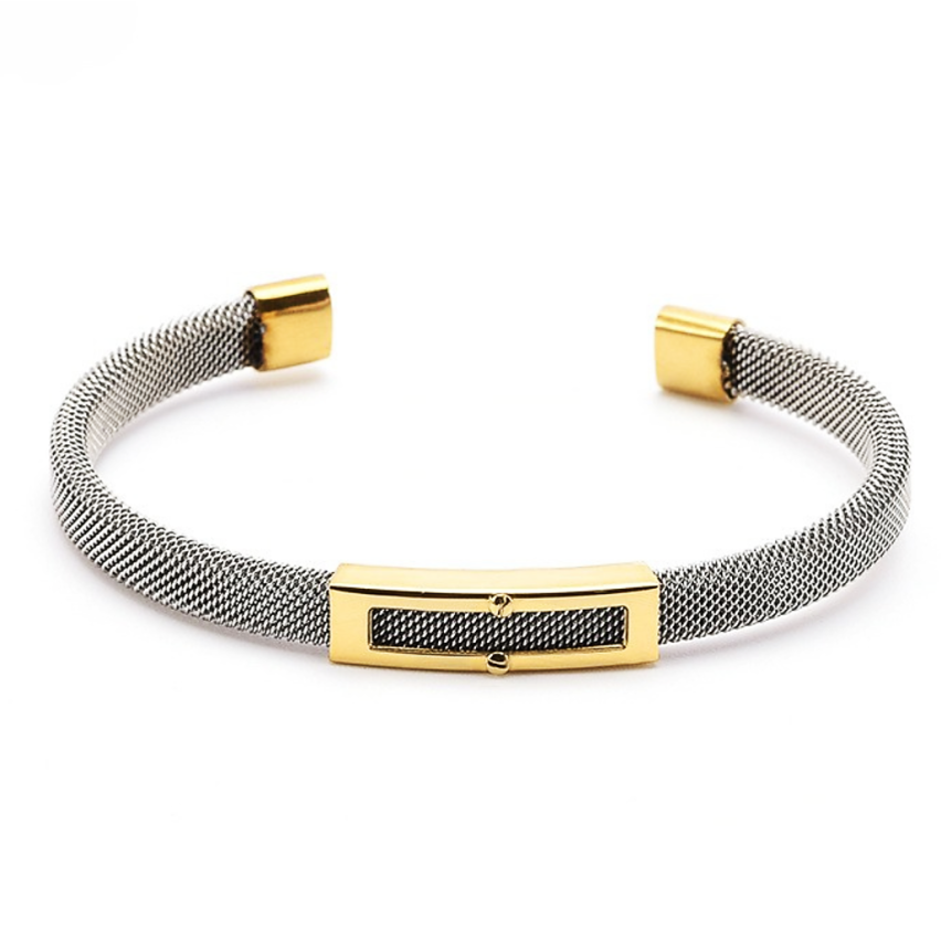 S.Steel New Two plating colors Urban Men-c 3g