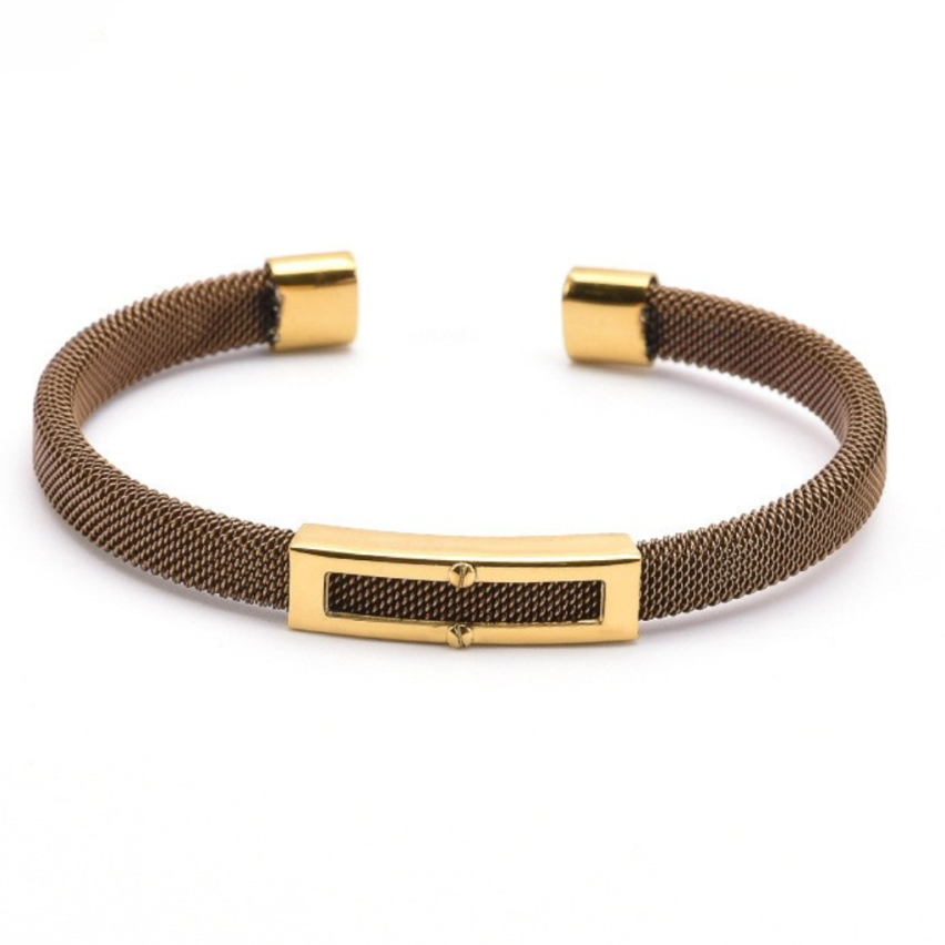 S.Steel New Two plating colors Urban Men-c 3g