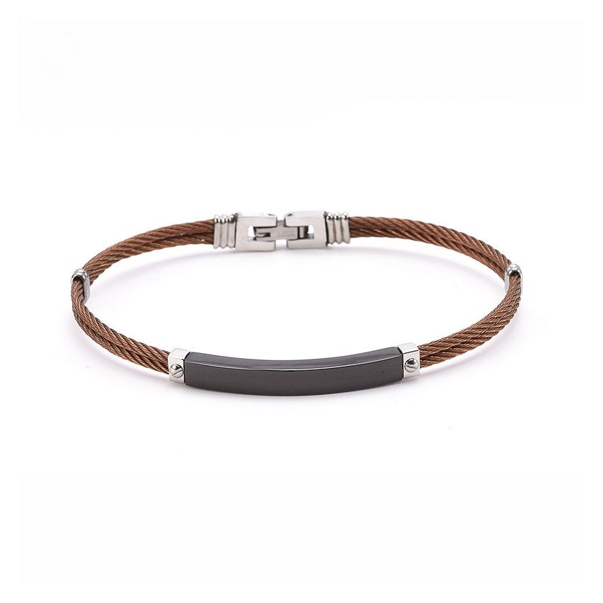 S.Steel New Two plating colors With Plate Men-c 3g