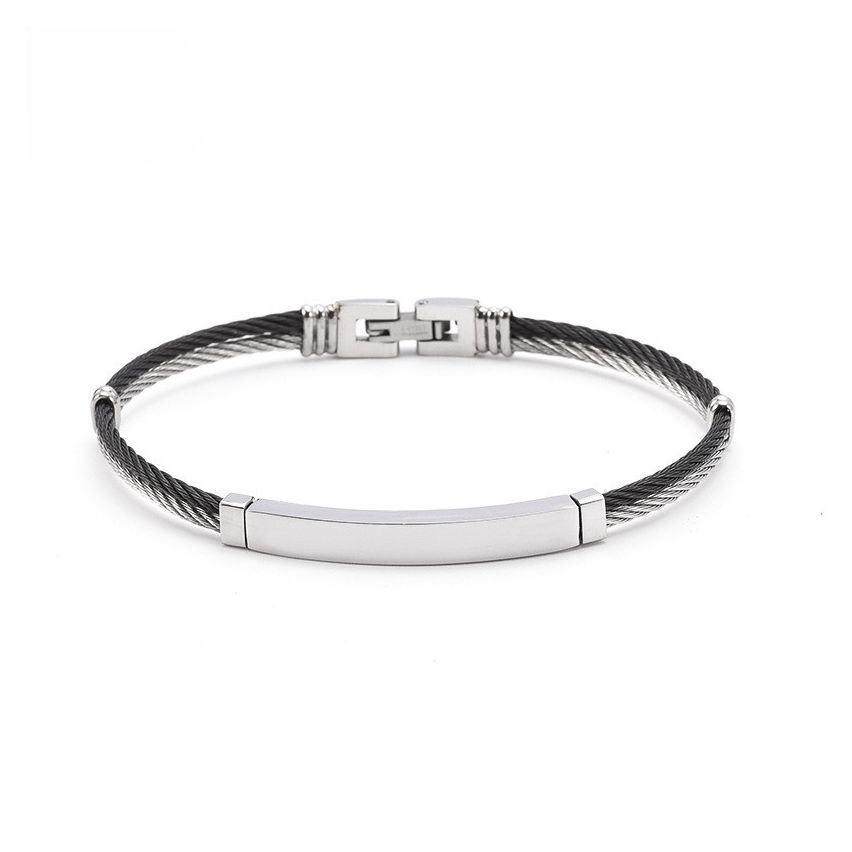 S.Steel New Two plating colors With Plate Men-c 3g