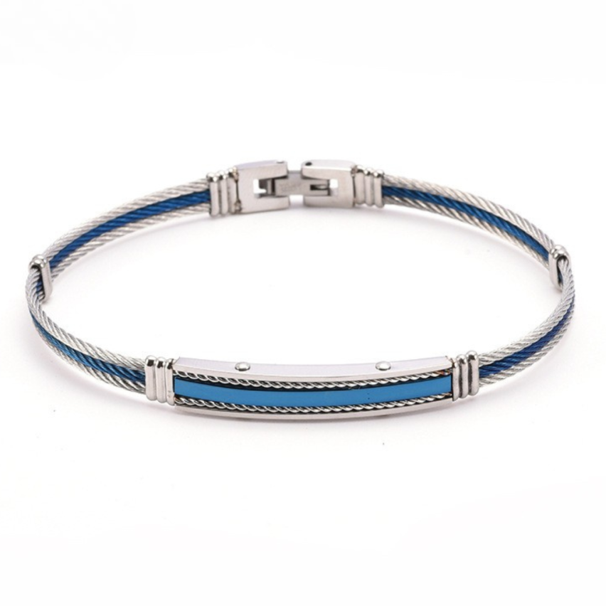 S.Steel New Two plating colors With Plate Men-c 3g