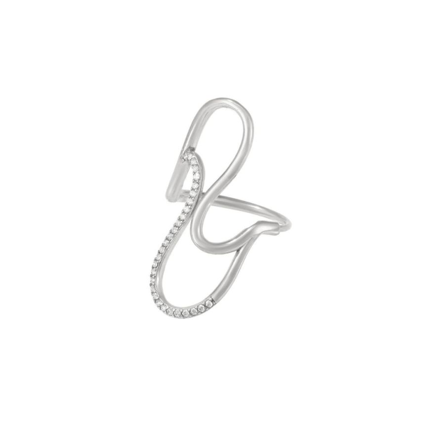 S.Steel New Zircon Women-c 3g EU54 - ES14 - US7