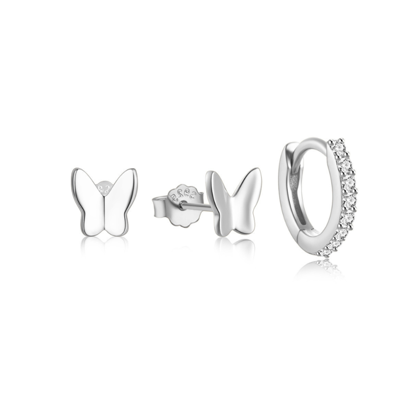 925 Silver New Zircon Sets Women-c 1.79g