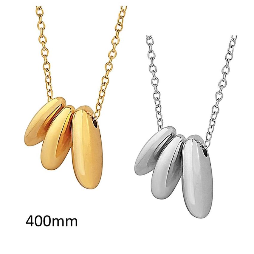 S.Steel Smooth Pendant