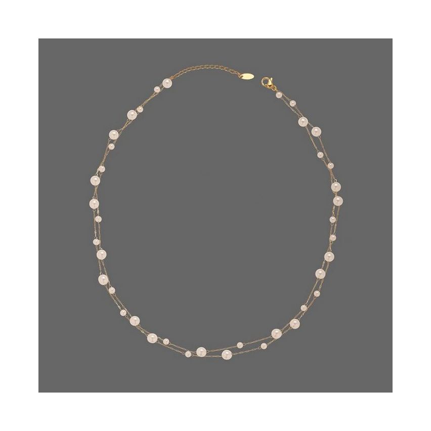 Gold Plating S.Steel Minimalist Pendant
