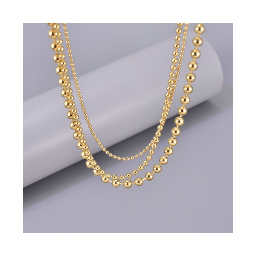 Gold Plating S.Steel Links Pendant
