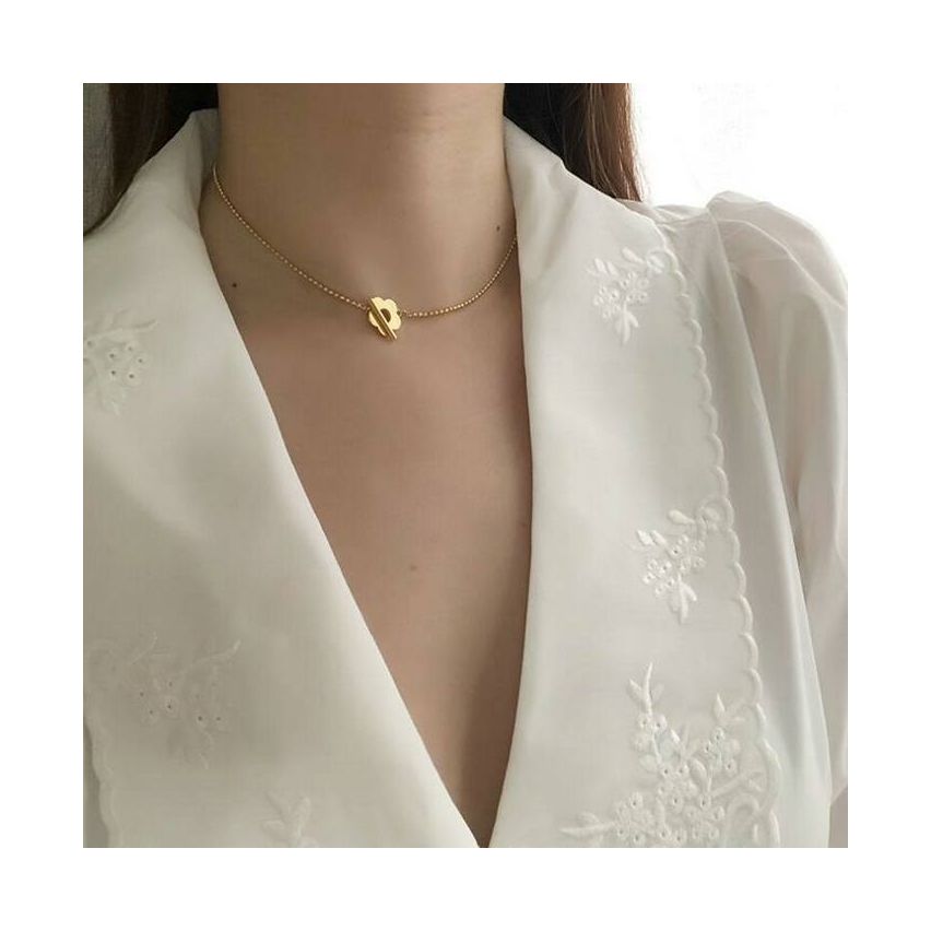 Gold Plating 316L Steel Minimalist Pendant