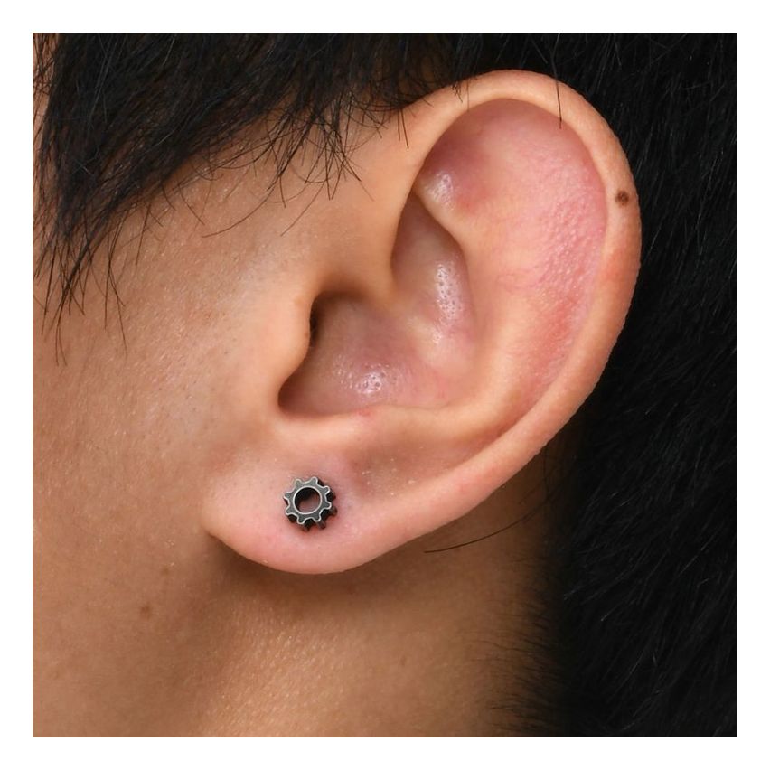 S.Steel Oxide Stud Men-c