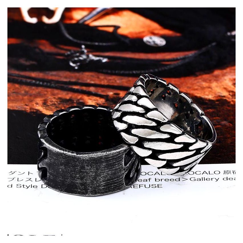 S.Steel Balinese Ring