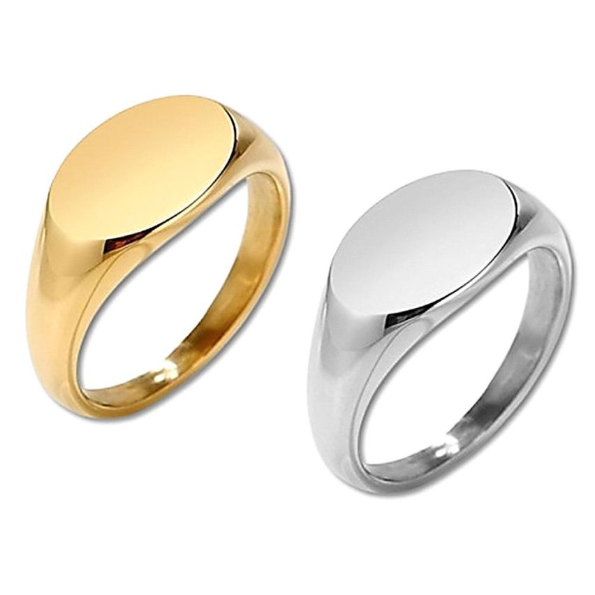 S.Steel With Plate Ring
