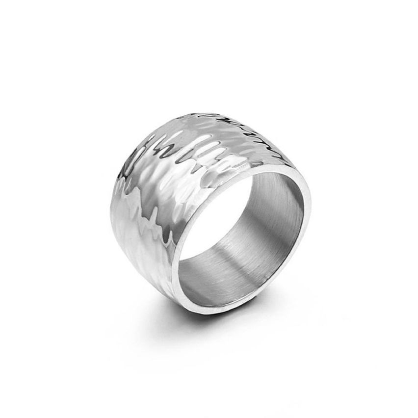 S.Steel Texture Ring