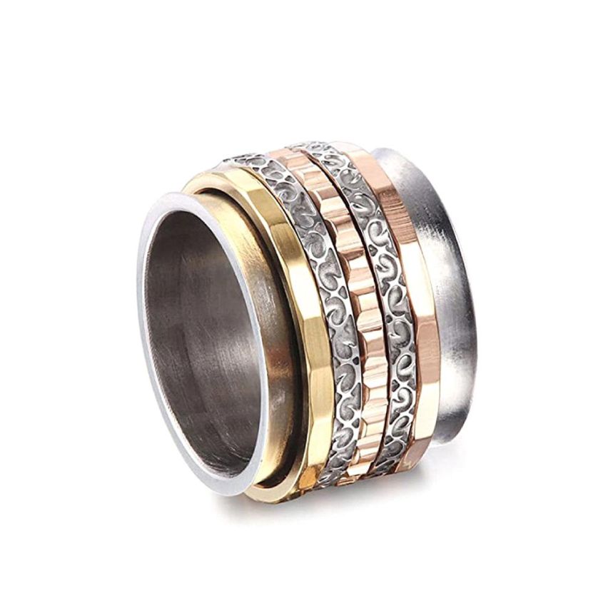 Three plating colors   S.Steel Balinese Ring
