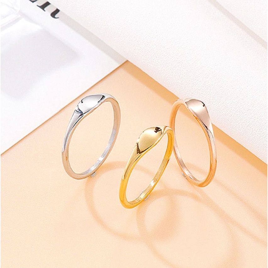 S.Steel With Plate Ring