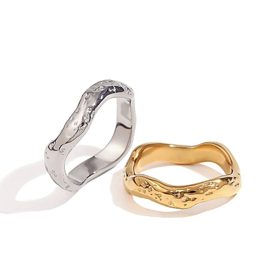 S.Steel Texture Ring