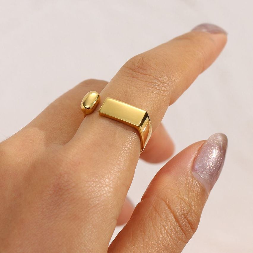 S.Steel With Plate Ring