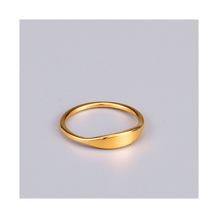 Gold Plating S.Steel Minimalist Ring