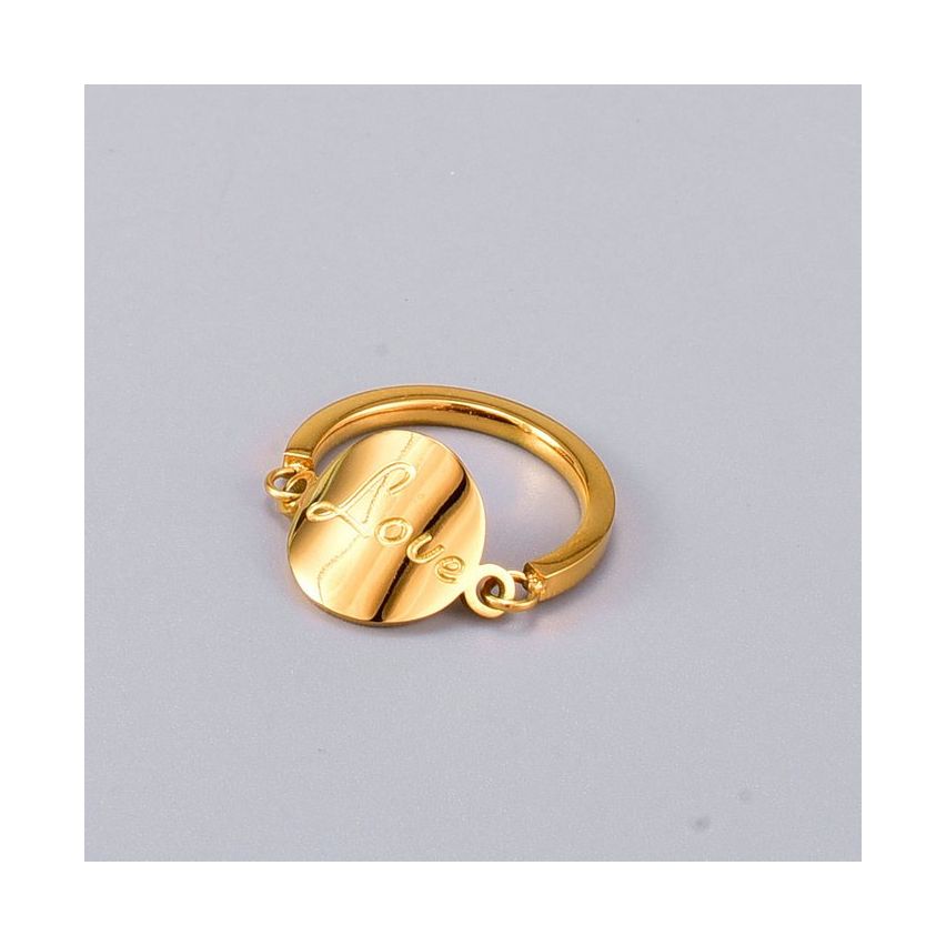 Gold Plating S.Steel Minimalist Ring