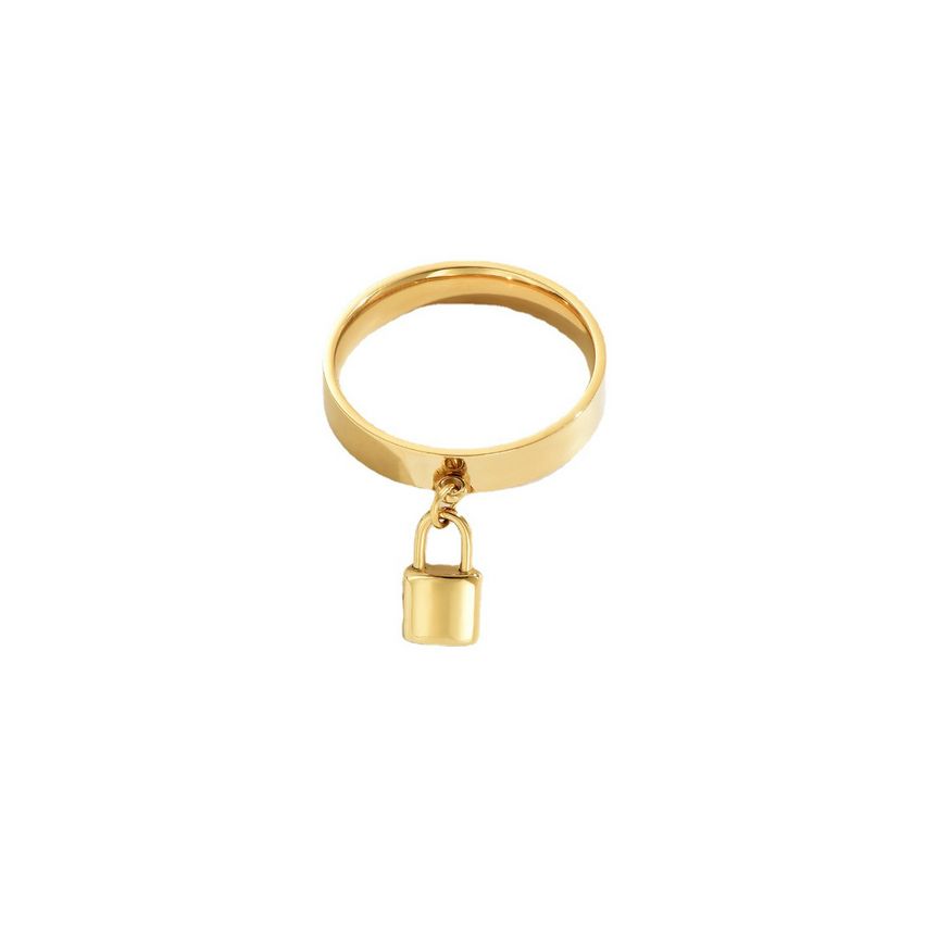 Gold S.Steel Interpiece Ring