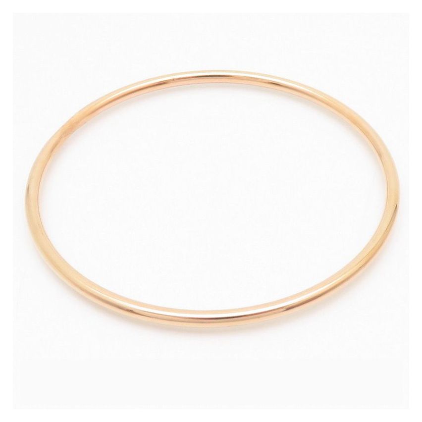 Rose gold Plating Smooth Women-c
