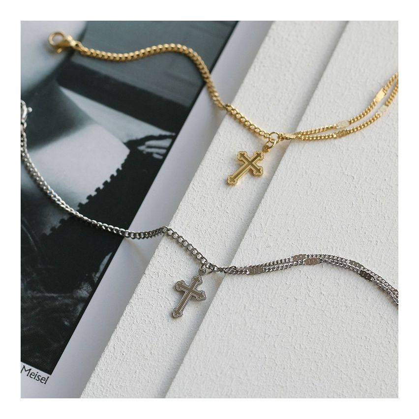S.Steel Cross Women-c 