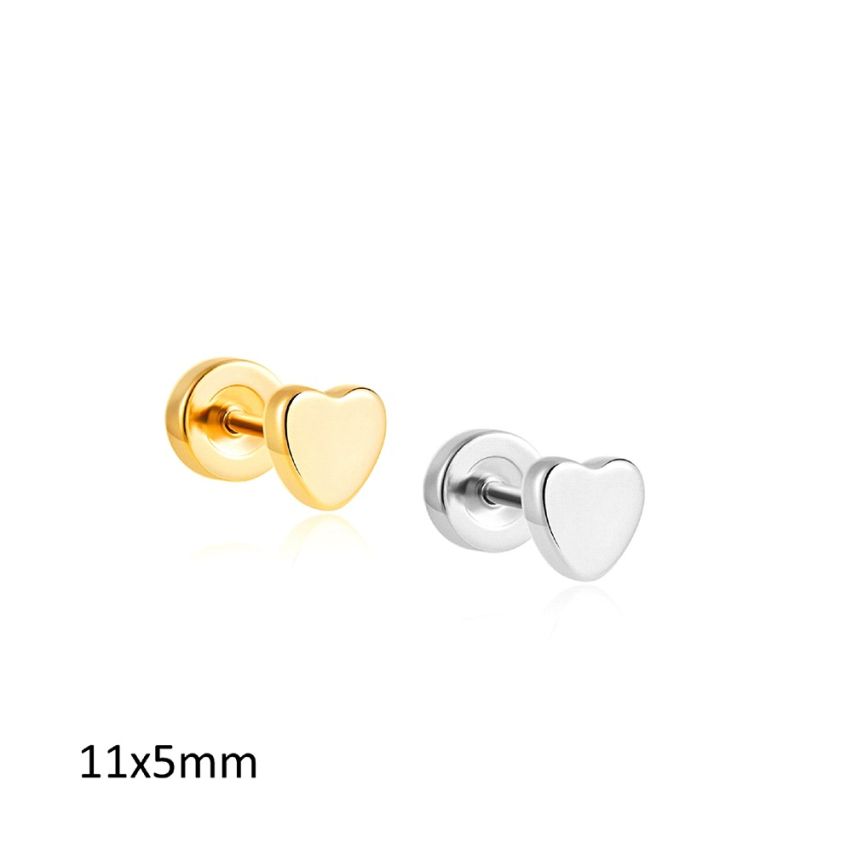 S.Steel Minimalist Women-c 0.7g 11x5mm