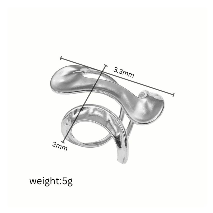 Shiny Geometric Women 5g 3.3x2mm - ESSENTIAL - S.Steel - Shiny - Geometric