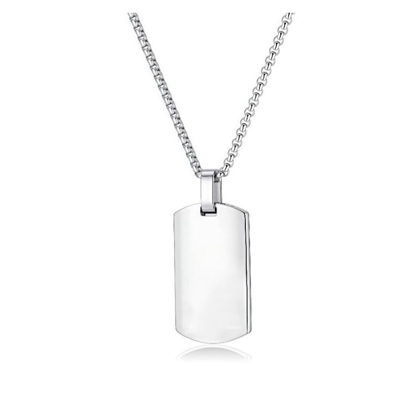 S.Steel Shiny With Plate Men-c 25g 600x4mm