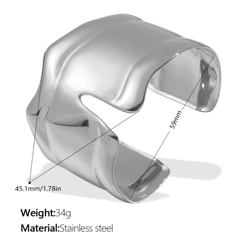 S.Steel Smooth Women-c 34g 185.5x45.1mm