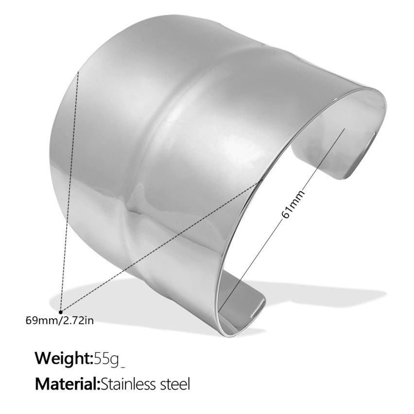 S.Steel Smooth Women-c 55g 191.5x69mm