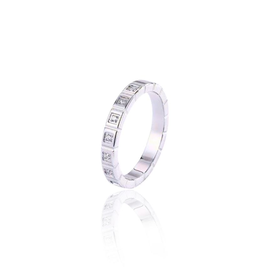 ESSENTIAL S.Steel Zircon Wedding Women-c 