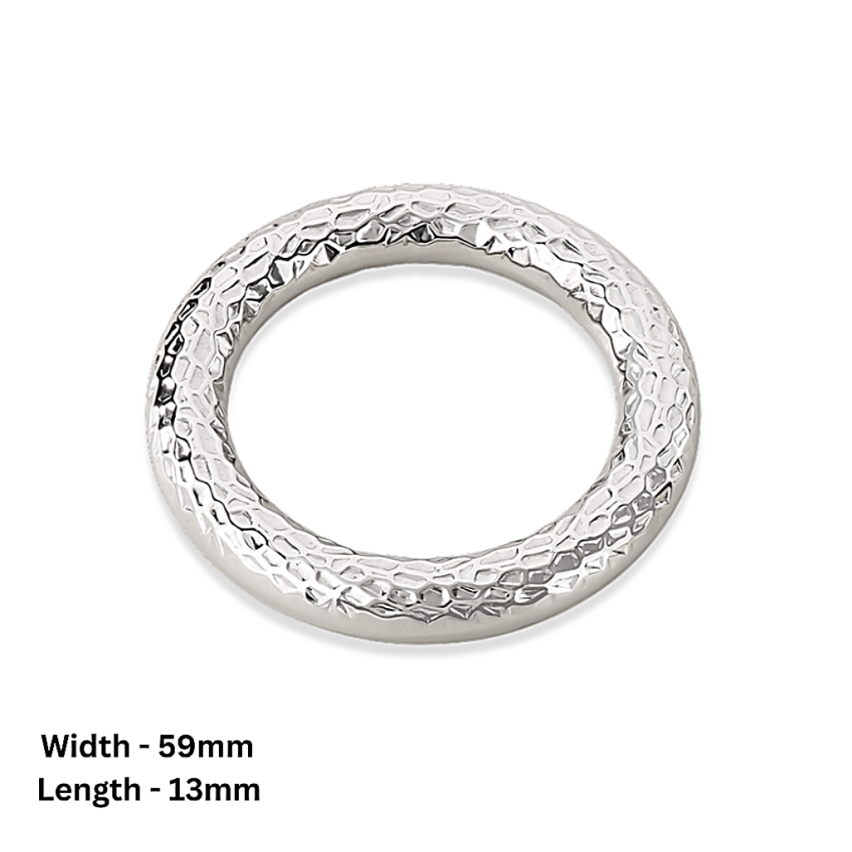 S.Steel Texture Women-c 46g 59x13mm