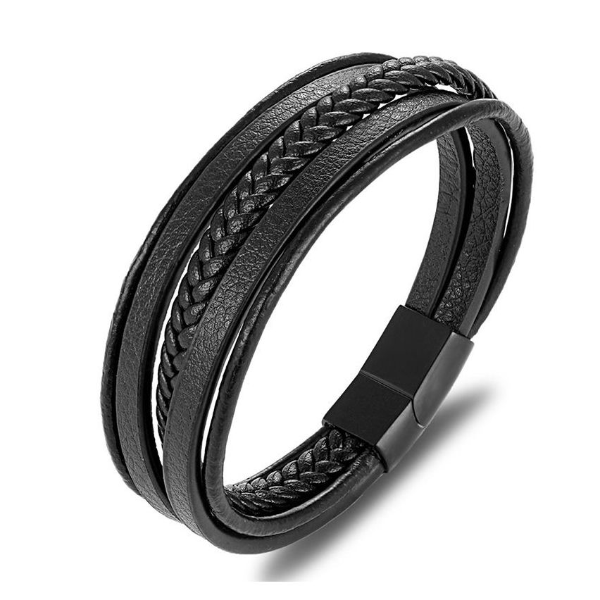 ESSENTIAL S.Steel Leather Men-c 