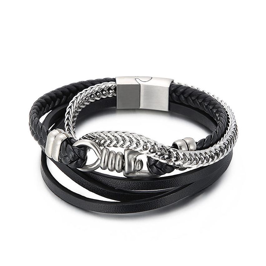 Leather Multilayer Men-c