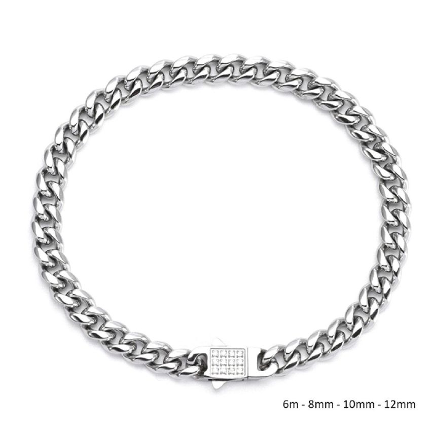 Zircon Chain link Men-c