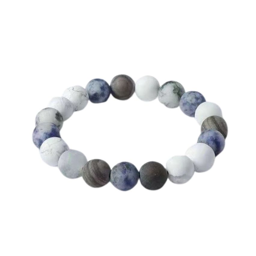 Unisex Natural Stone Beads Men-c 25g 190x10mm